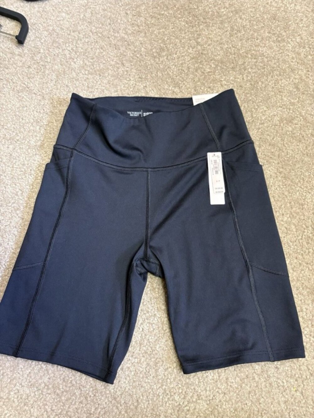 Victoria’s Secret Essential Bike Shorts Black Size Small 7" Inseam NWT